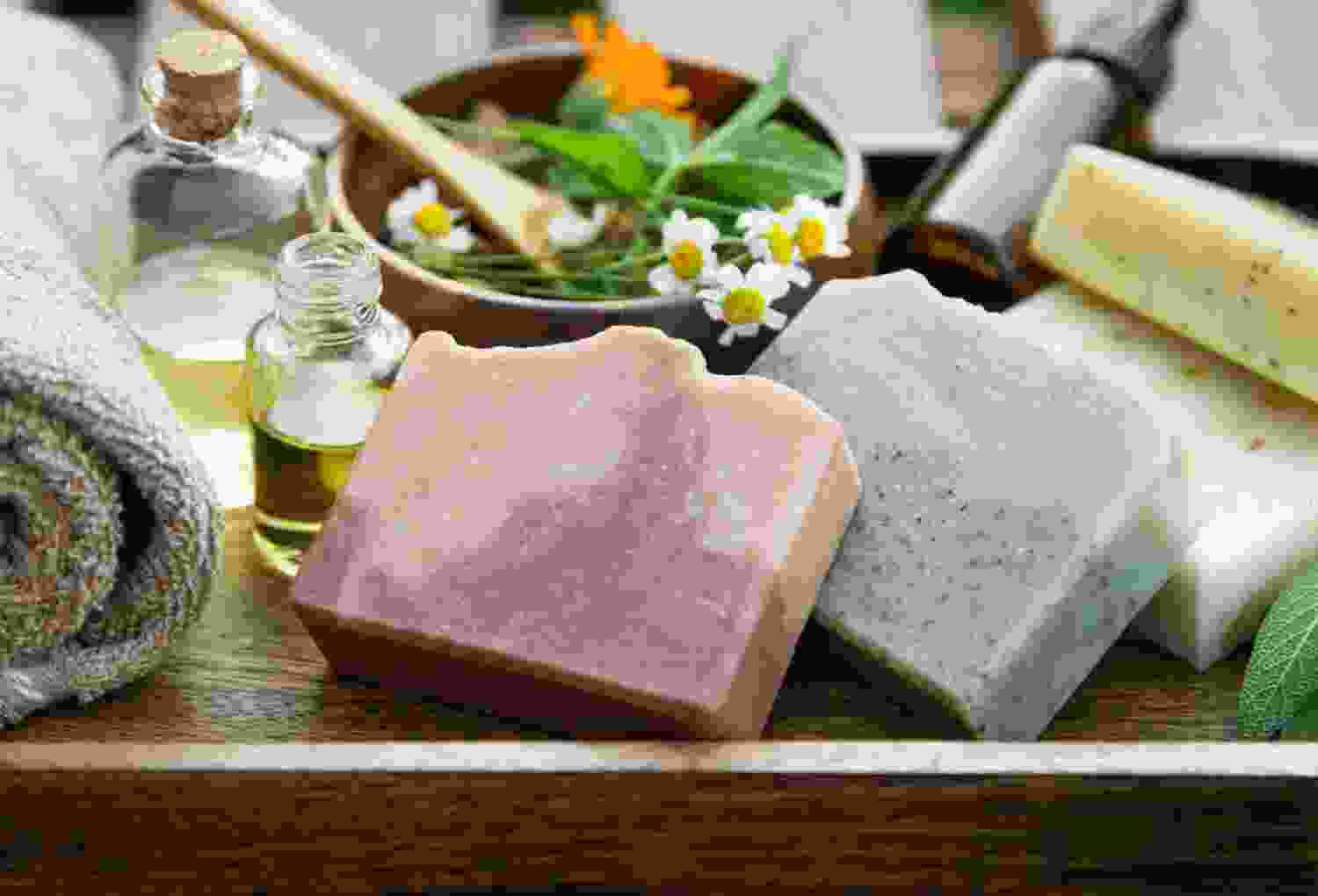 Organic Soap And Essential Oils